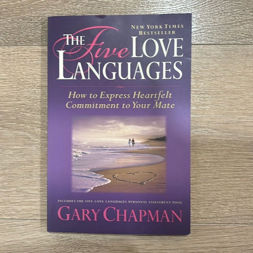 The Five Love Languages book $7 add on